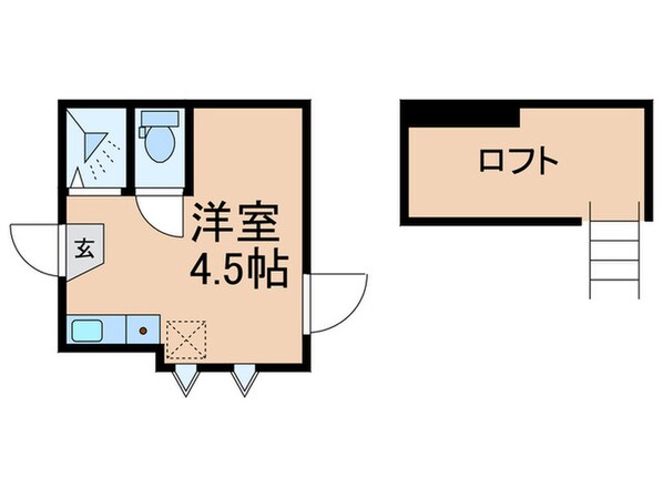 フェリスメイプルの物件間取画像